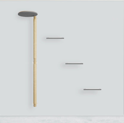 Kiipeilypuu pitkällä kiipeilytolpalla