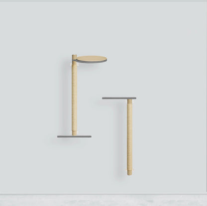 Kissan kiipeilypuu tarjoaa kissalle kaiken, mitä se tarvitsee