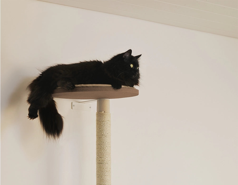 Ruskea kissan raapimispuu erittäin laadukkaista materiaaleista. Suomessa valmistettu